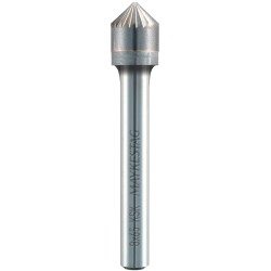 Tungsten carbide rotary burrs, conical pointed nose