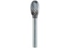 Tungsten carbide rotary burrs, oval